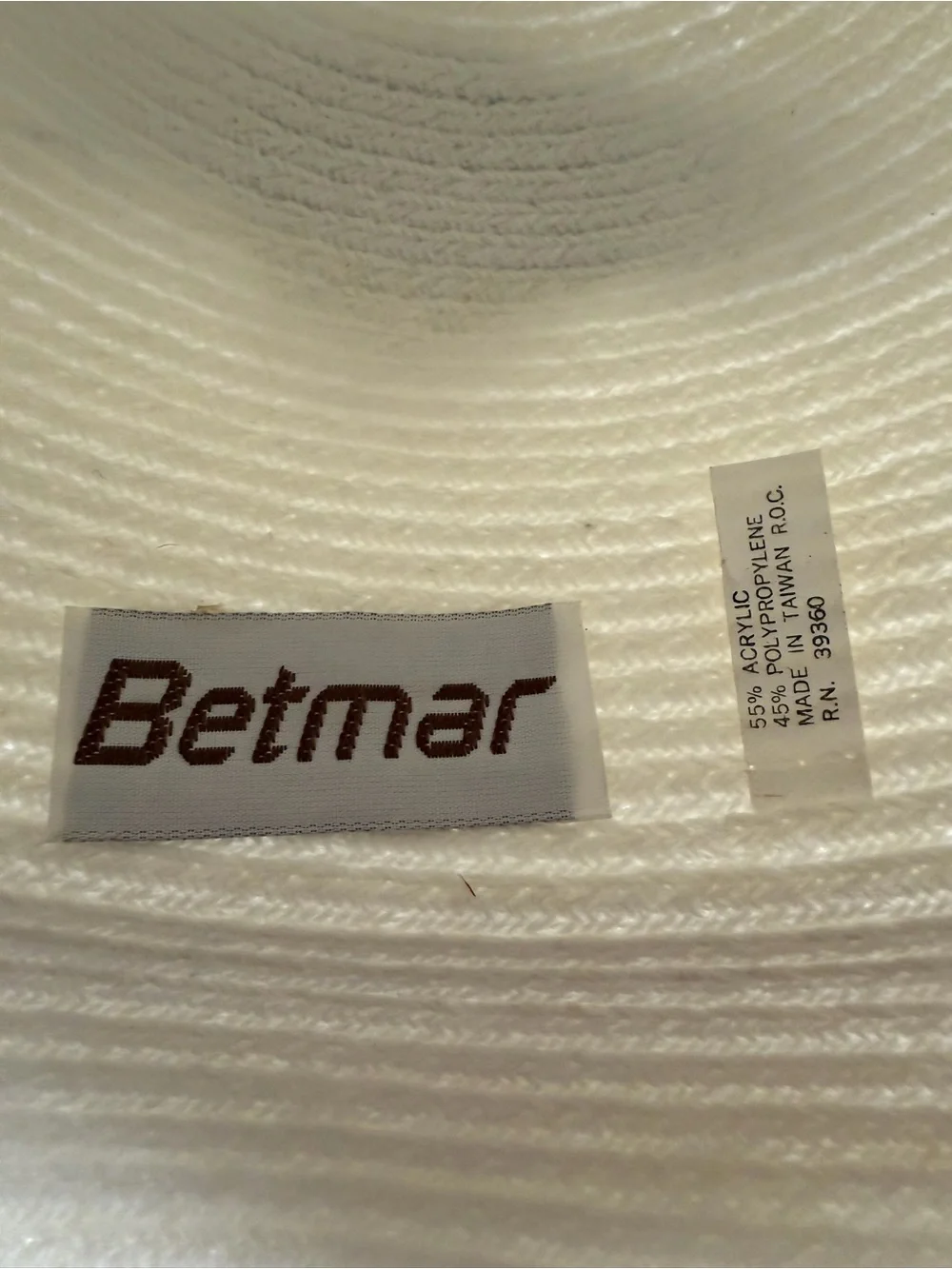 betmar Cream Women's Bowler Hat